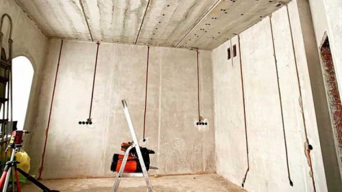 Выполнение разводки внутренних электрических сетей в квартире 150 м кв